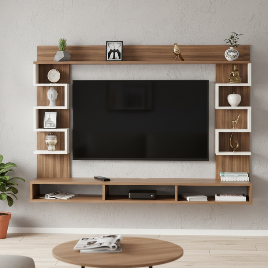Wall Mounted TV Unit 32 Inch | Modern TV Panel – Furneaser Cabiar