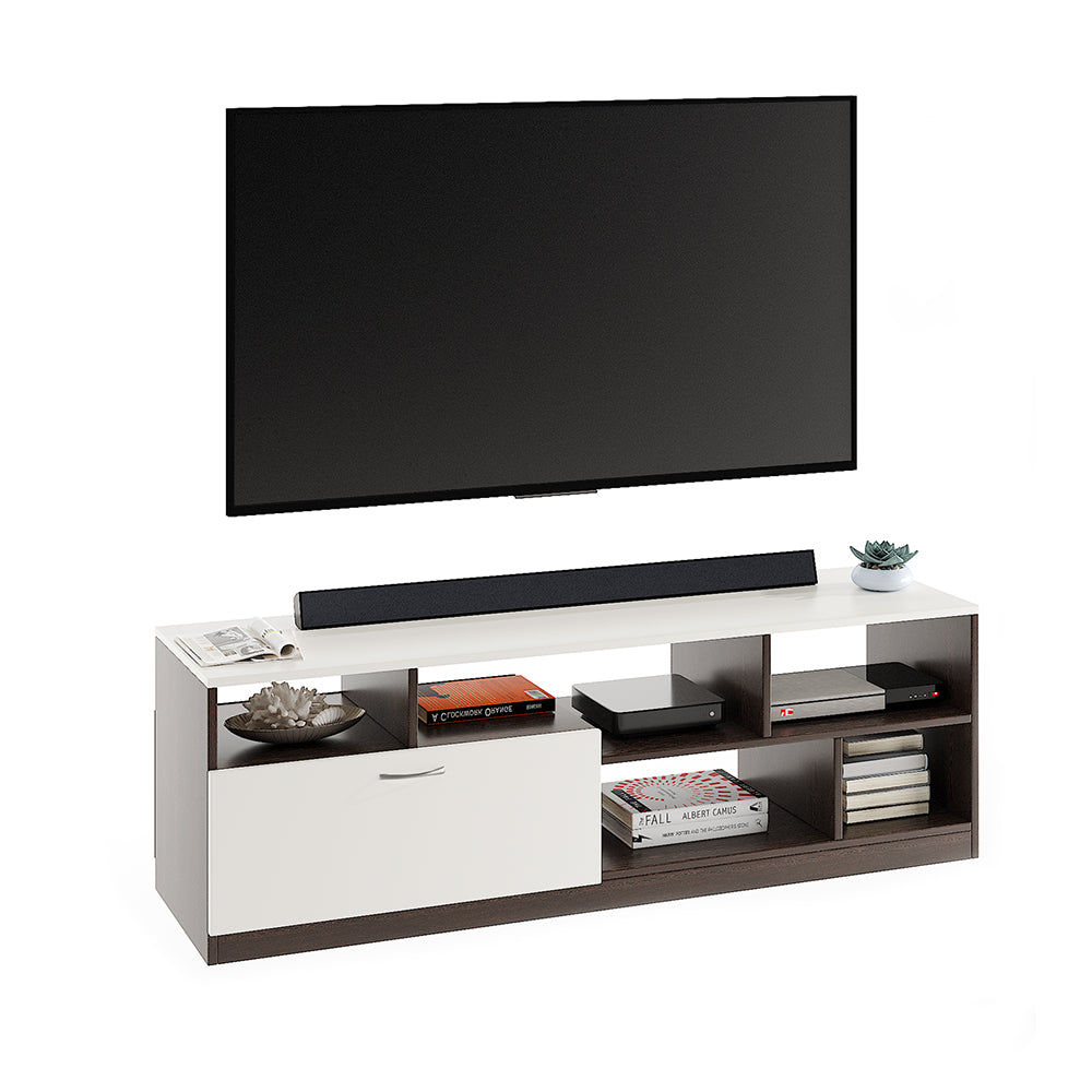 Dubbliss Tv Entertainment Unit, Cabinet, Showcase, Stand For 55 Inch TV