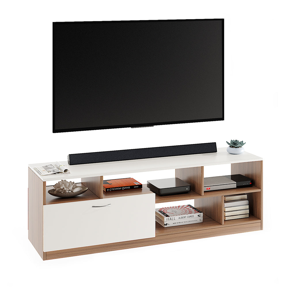 Dubbliss Tv Entertainment Unit, Cabinet, Showcase, Stand For 55 Inch TV