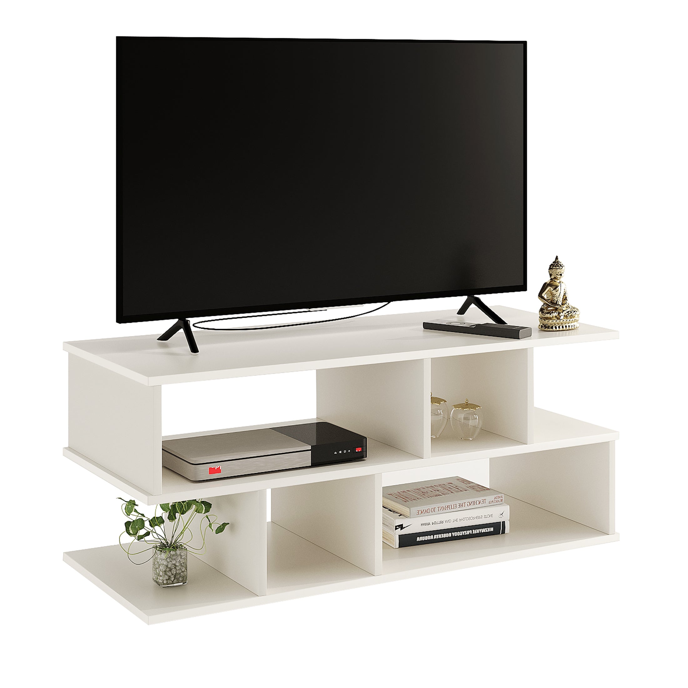 Casco Tv Entertainment Unit, Cabinet, Showcase, Stand For 43 Inch TV