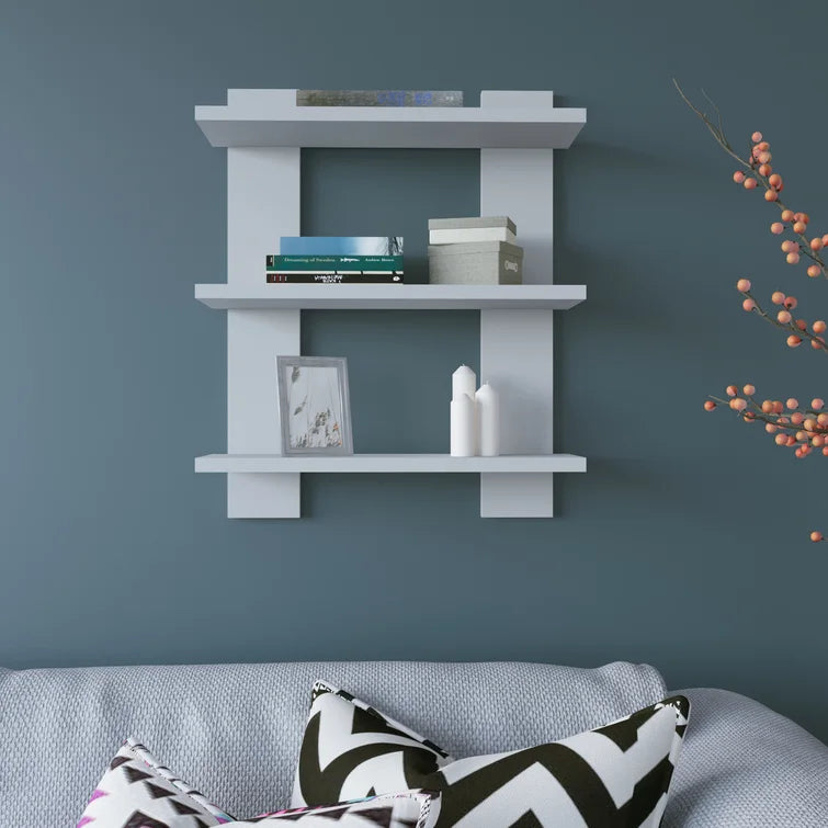 Lorena Multipurpose Wall Shelf Display Rack
