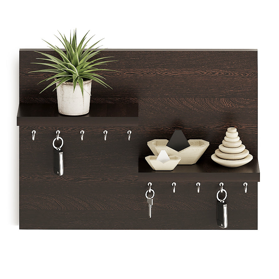 Sassy Wall Hanging Key Chain Holder, Decorative Item (Wenge)
