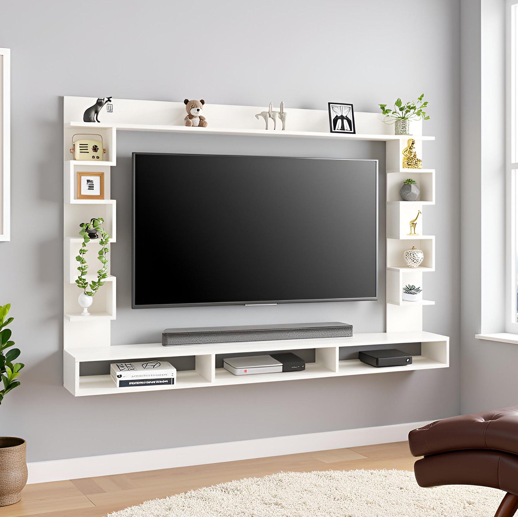 Cabiar Tv Entertainment Unit, Cabinet, Showcase, Stand For 55 Inch TV