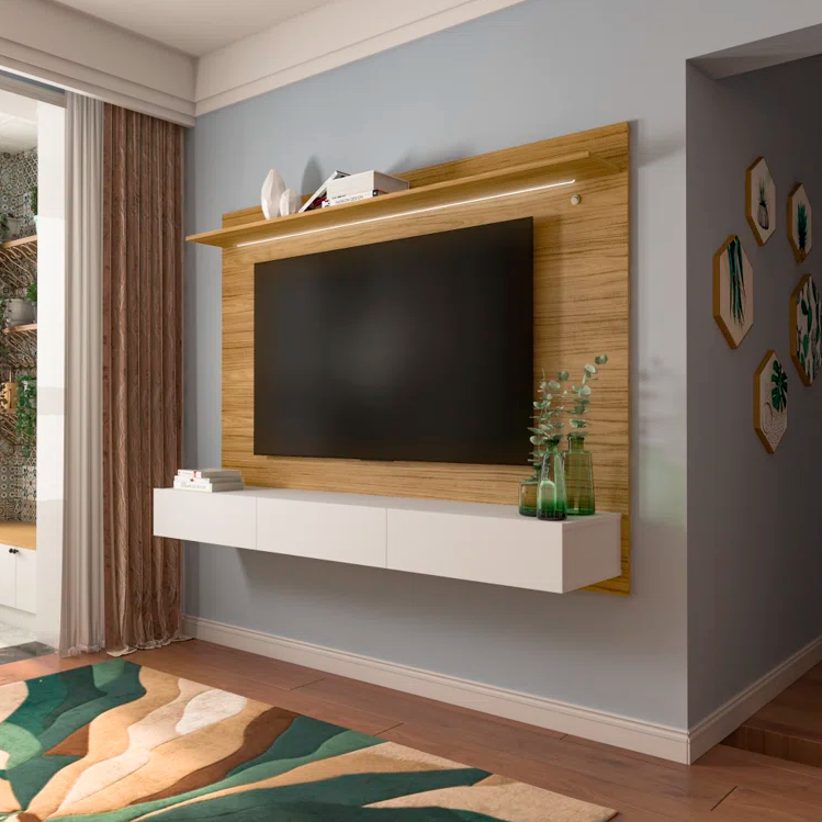 Laminor Tv Entertainment Unit, Cabinet, Showcase, Stand 55 Inch TV