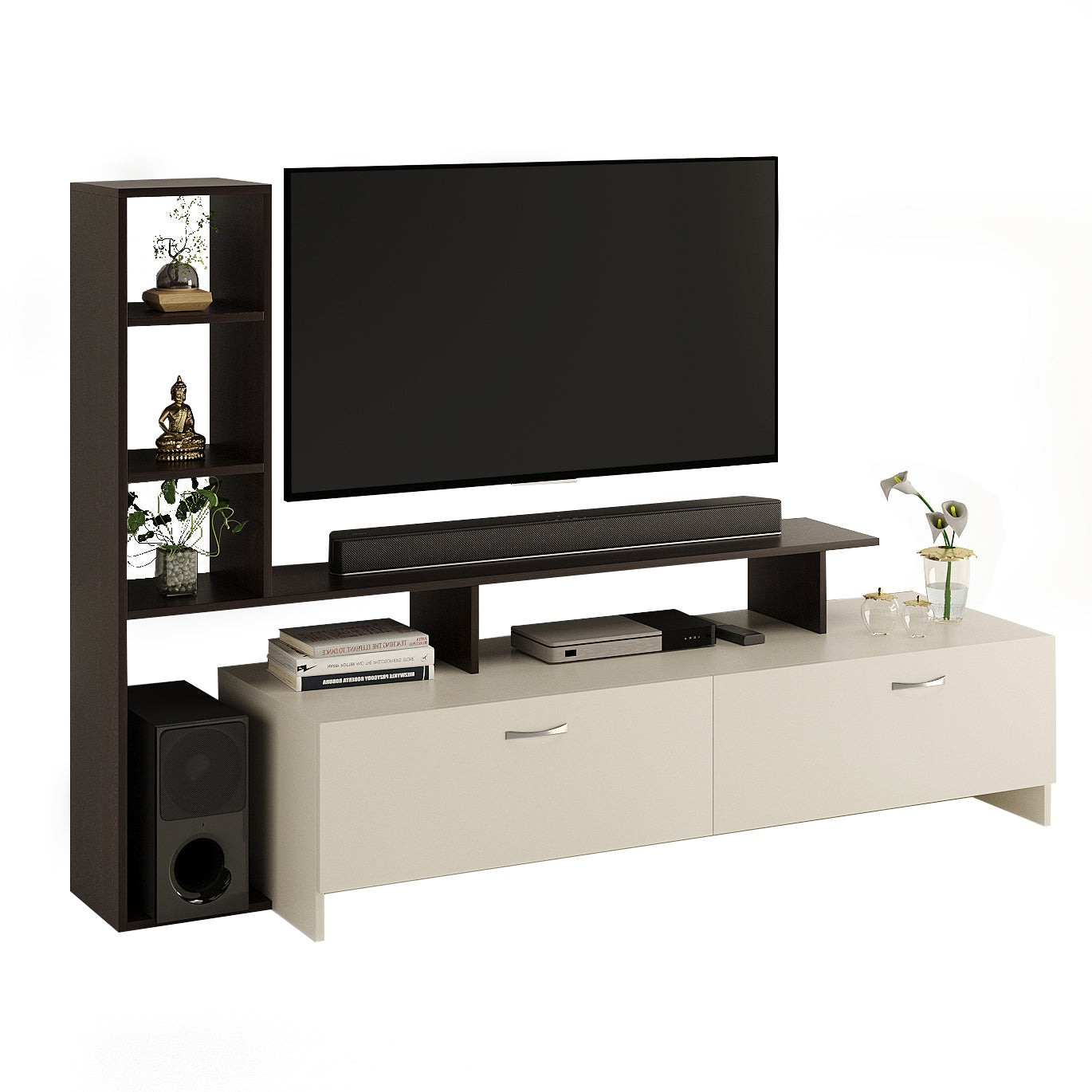 Ameya Tv Entertainment Unit, Cabinet, Showcase, Stand for 43 Inch TV