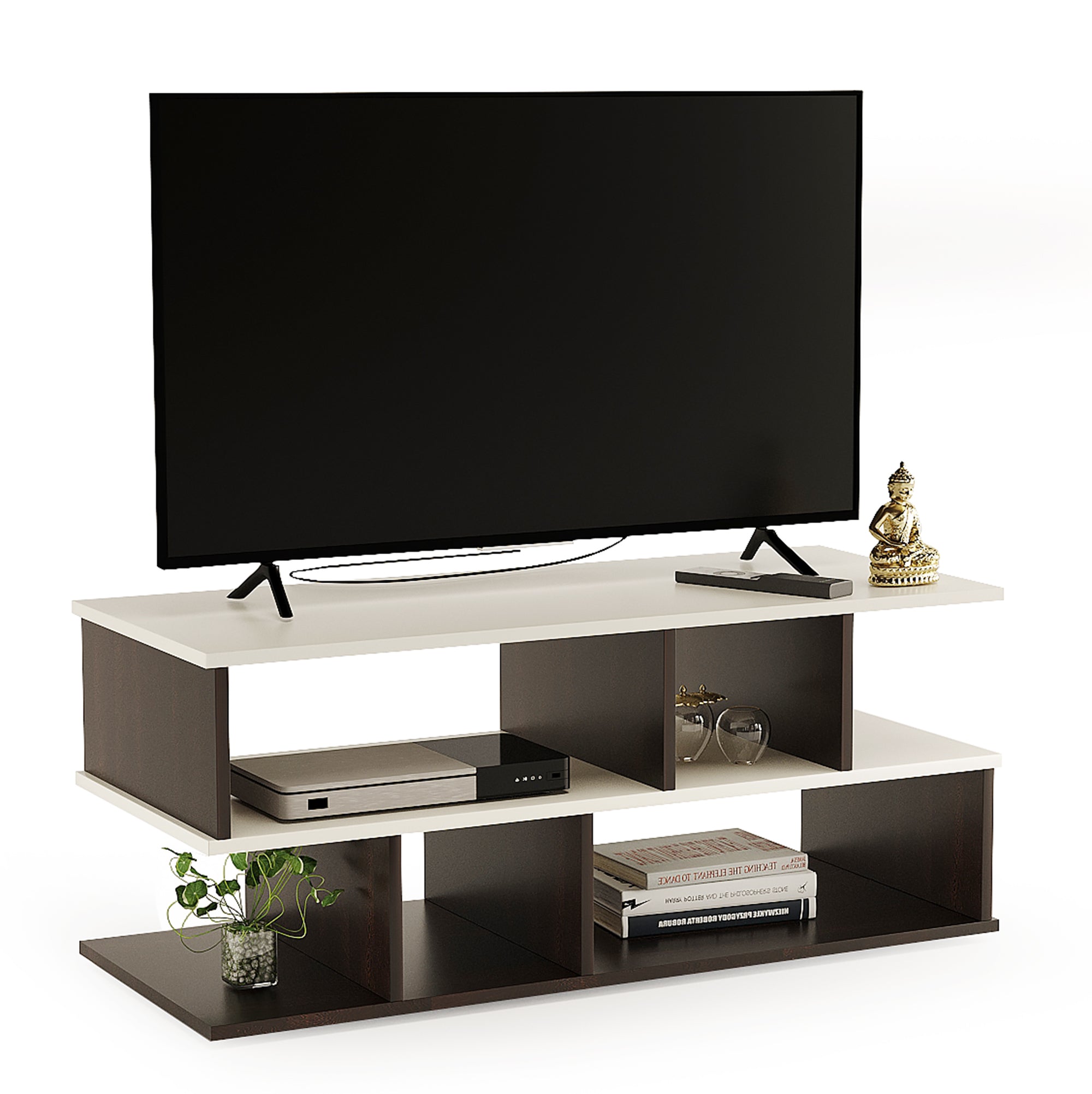 Cosco Tv Entertainment Unit, Cabinet, Showcase, Stand For 43 Inch TV