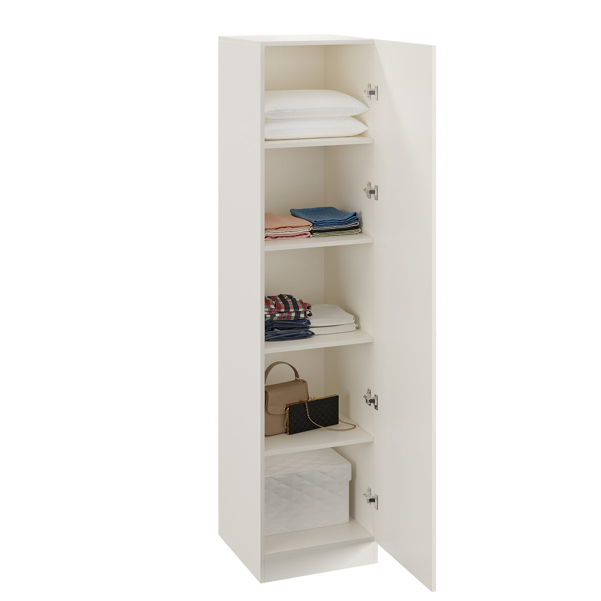 Floor-Standing Wooden Modern Wardrobe For Home – Furneaser Fanciable