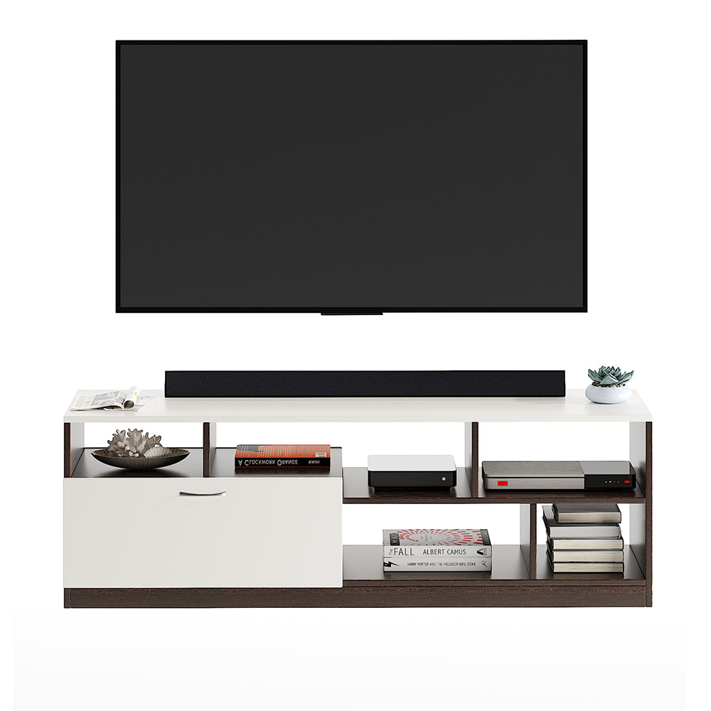 Dubbliss Tv Entertainment Unit, Cabinet, Showcase, Stand For 55 Inch TV