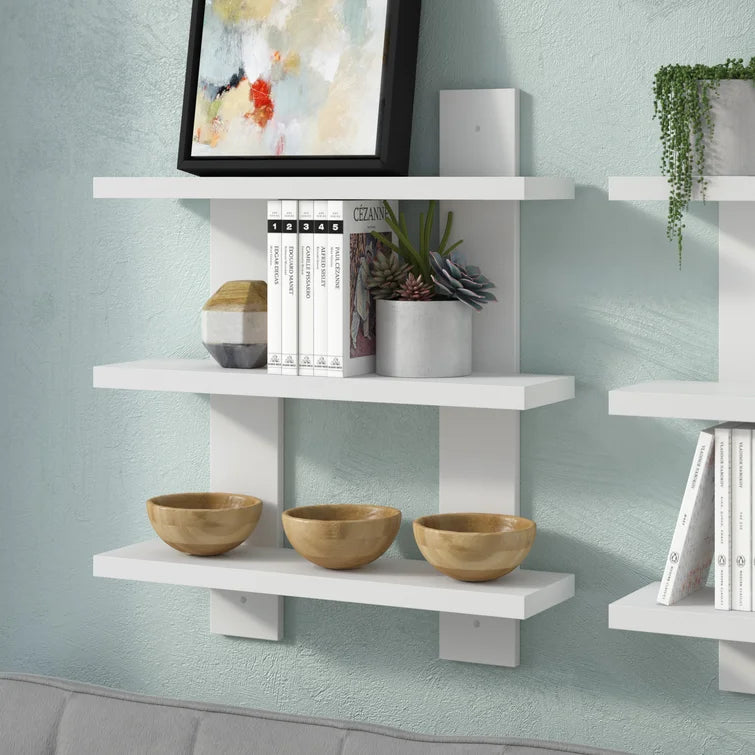 Lorena Multipurpose Wall Shelf Display Rack