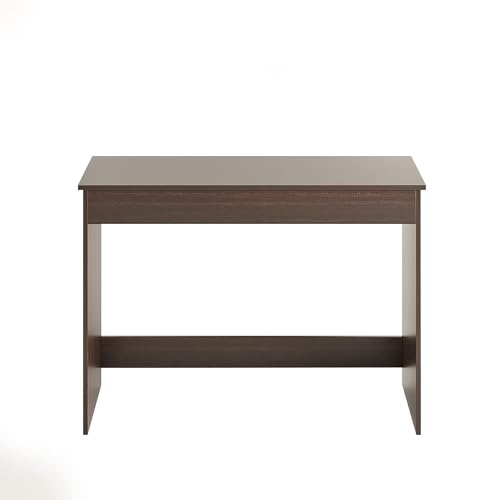 Boris Engineered Wood Study Table, Workstation, Computer, Laptop, WFH Office Desk, Gaming Table with Storage 80 x 40cm (Wenge)
