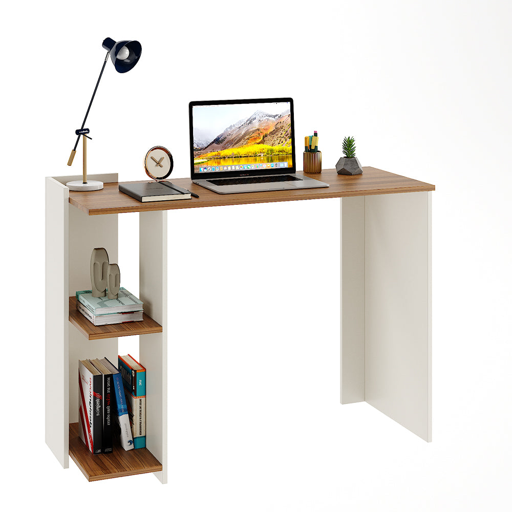 Lumia Study Table, Computer Desk, WFH Office Table with Storage