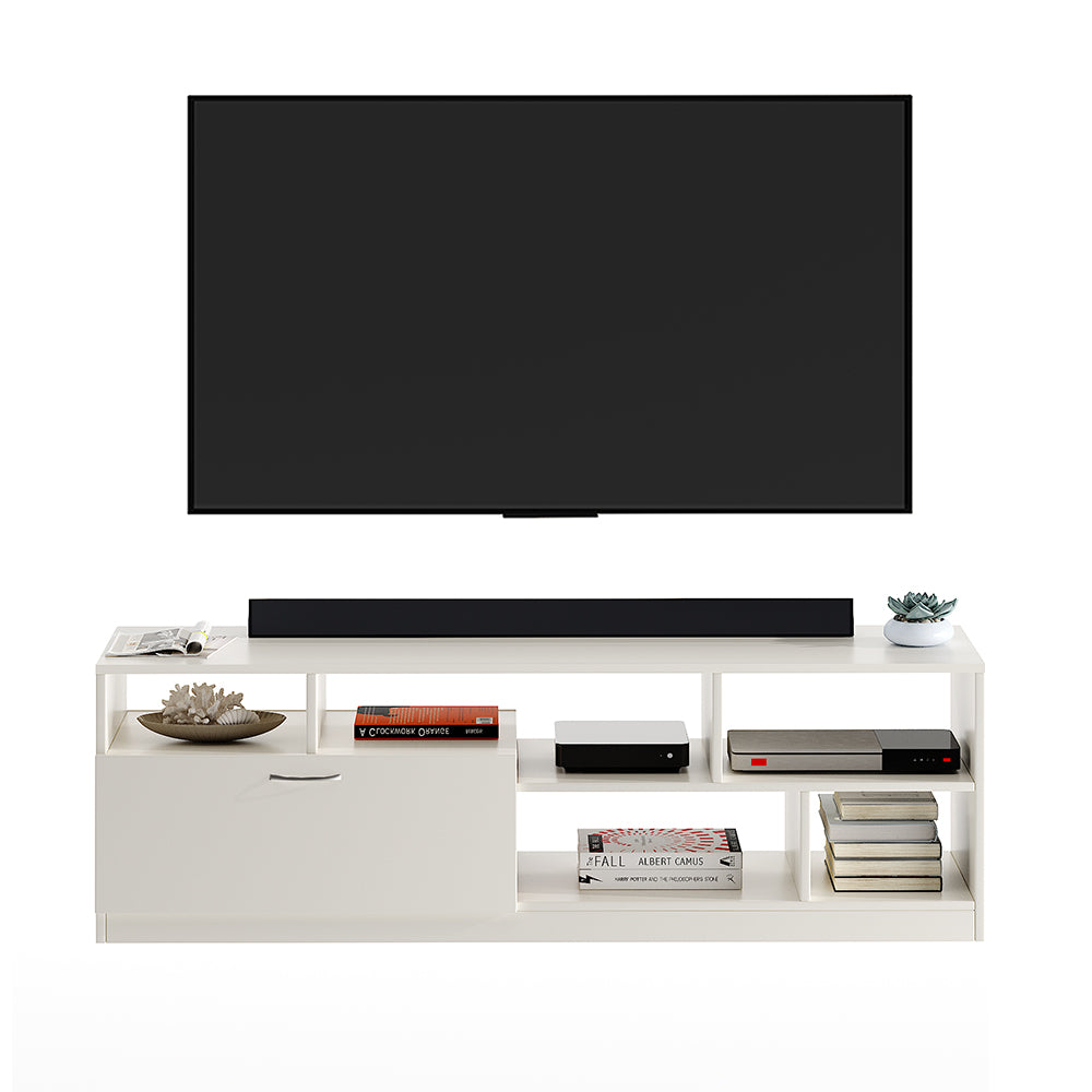 Dubbliss Tv Entertainment Unit, Cabinet, Showcase, Stand For 55 Inch TV