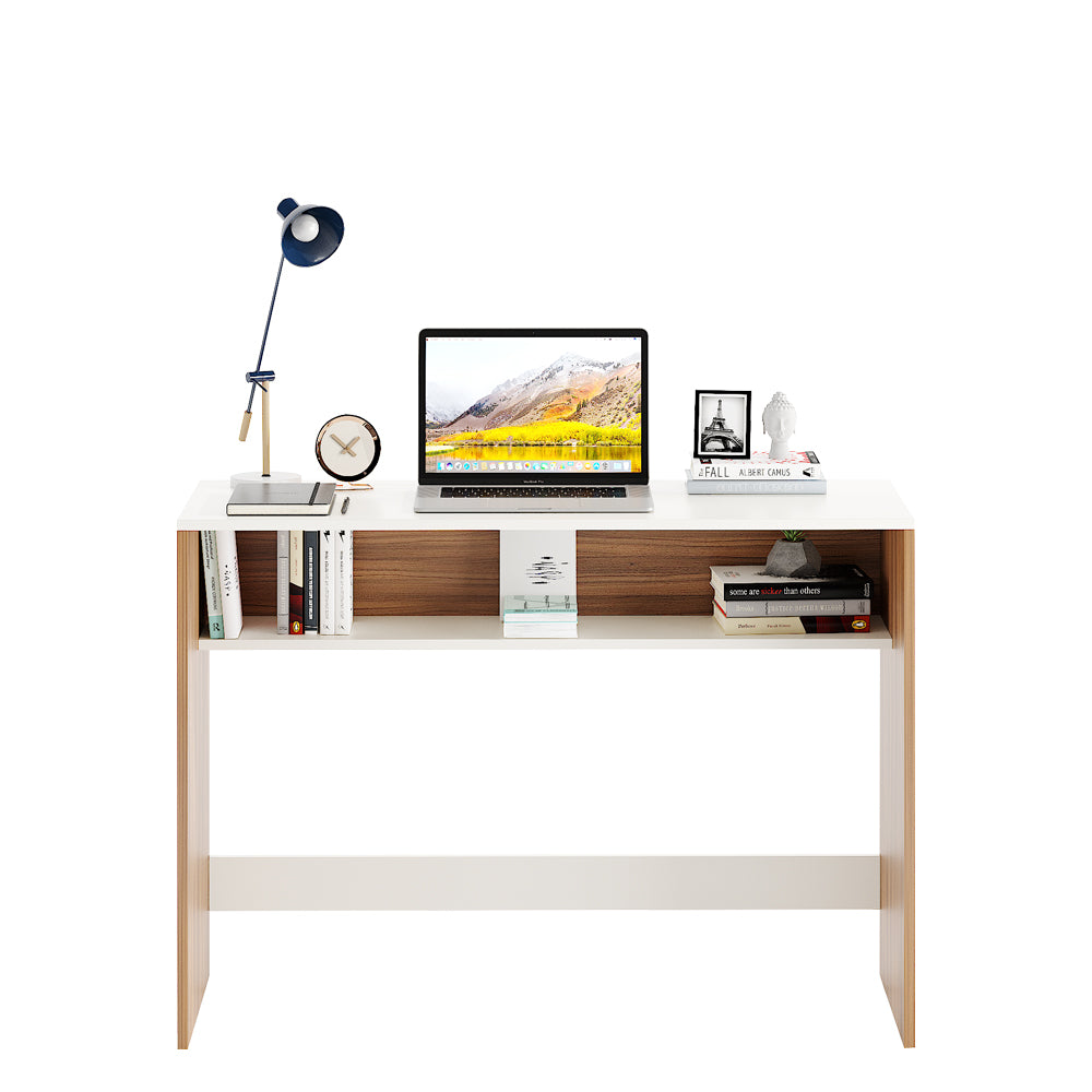 Witely Study Table, Computer Desk, WFH Office Table with Storage (103 x 40 cm)