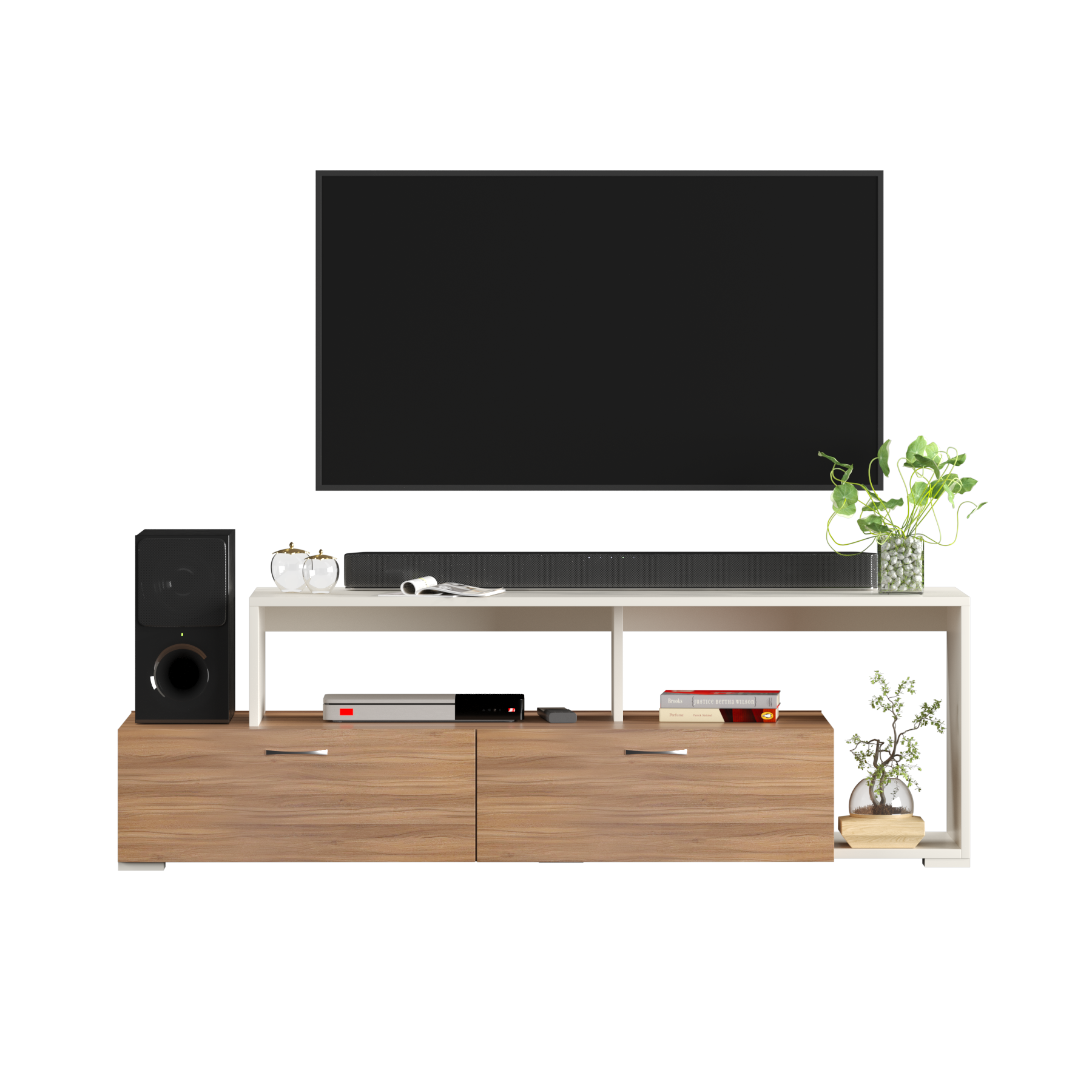 Dexon Tv Entertainment Unit, Cabinet, Showcase, Stand For 43 Inch TV