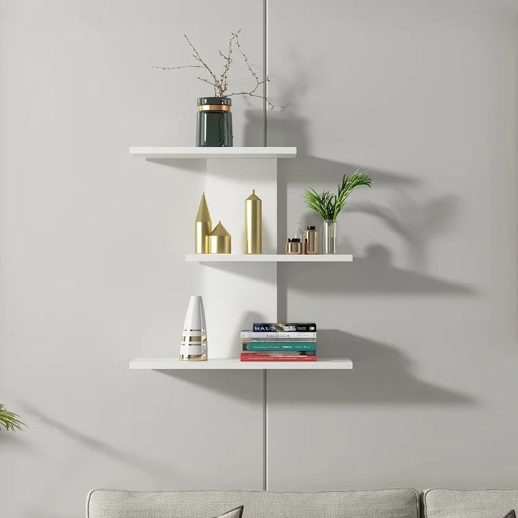 Nyala Multipurpose Wall Shelf Display Rack