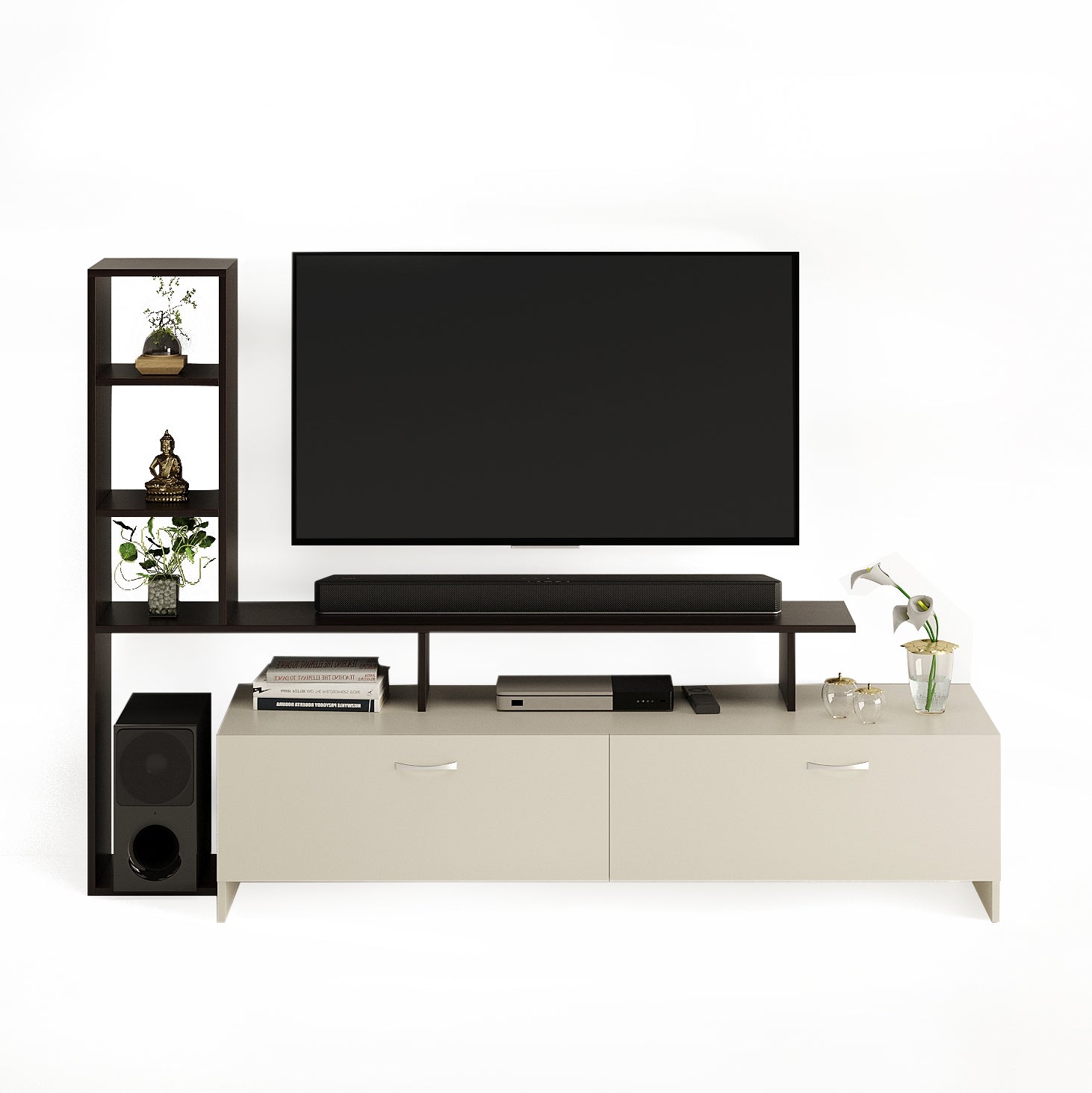 Ameya Tv Entertainment Unit, Cabinet, Showcase, Stand for 43 Inch TV