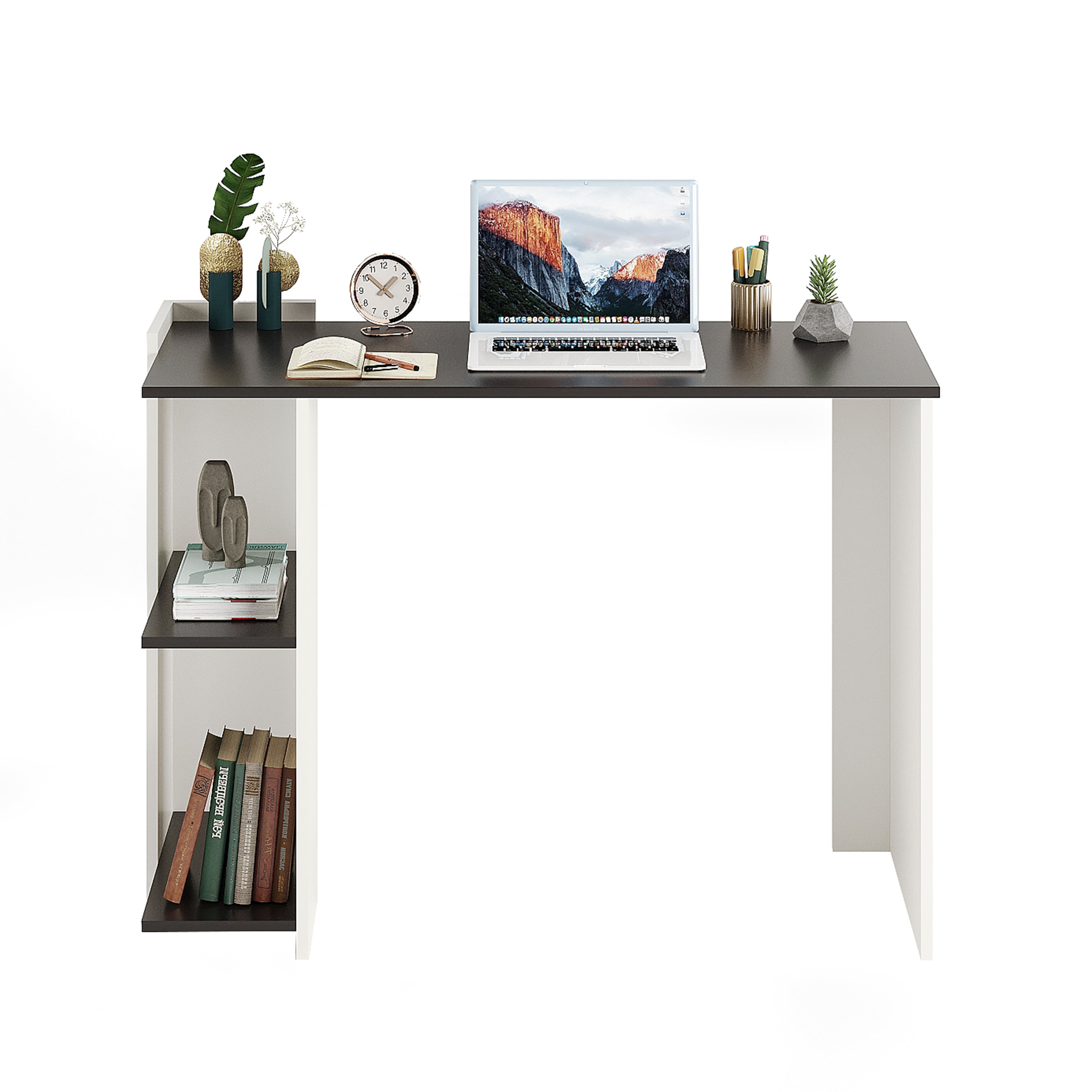 Lumia Study Table, Computer Desk, WFH Office Table with Storage