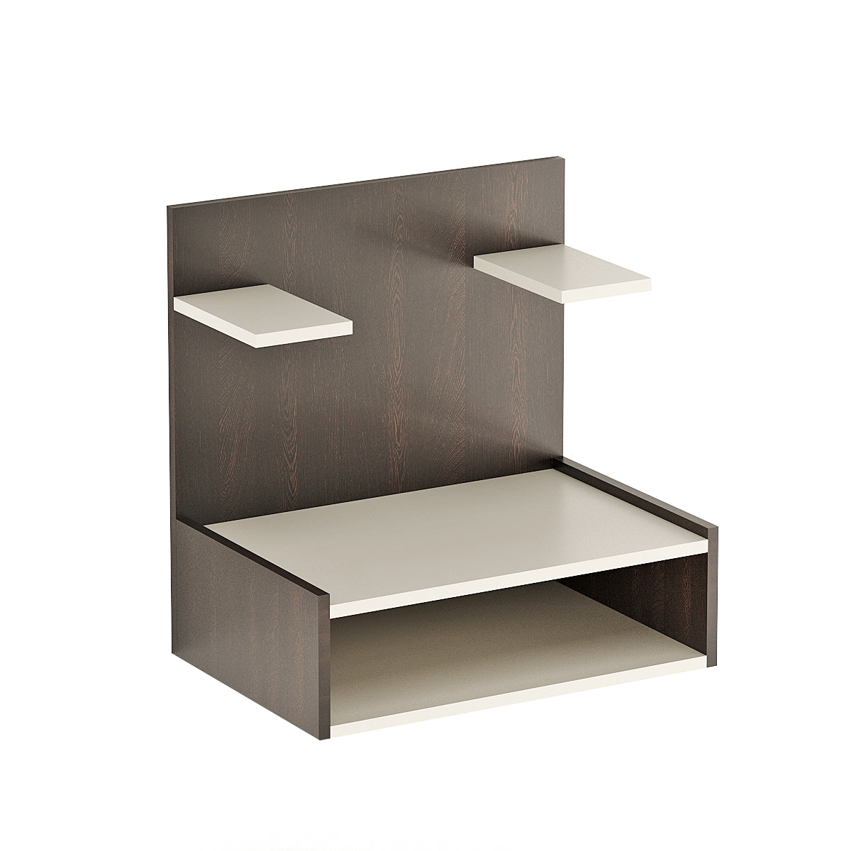 Tanishi Pooja Mandir for Home, Modern Temple for Home & Office, Wall-Mount Puja Stand Shelf