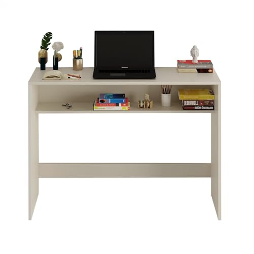 Witely Study Table, Computer Desk, WFH Office Table with Storage (103 x 40 cm)
