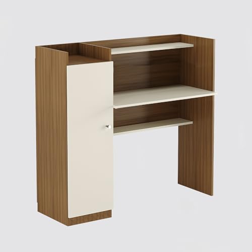 Florian Study Table, Computer Desk, WFH Office Table with Storage