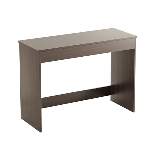 Boris Engineered Wood Study Table, Workstation, Computer, Laptop, WFH Office Desk, Gaming Table with Storage 80 x 40cm (Wenge)