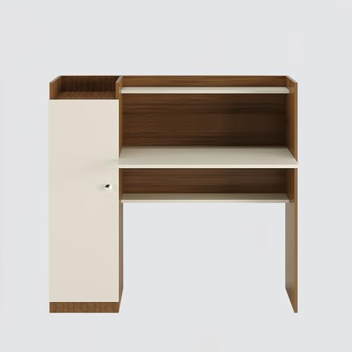 Florian Study Table, Computer Desk, WFH Office Table with Storage