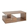 Livik Modern Coffee Table with Storage, Centre Table, Teapoy for Living Room