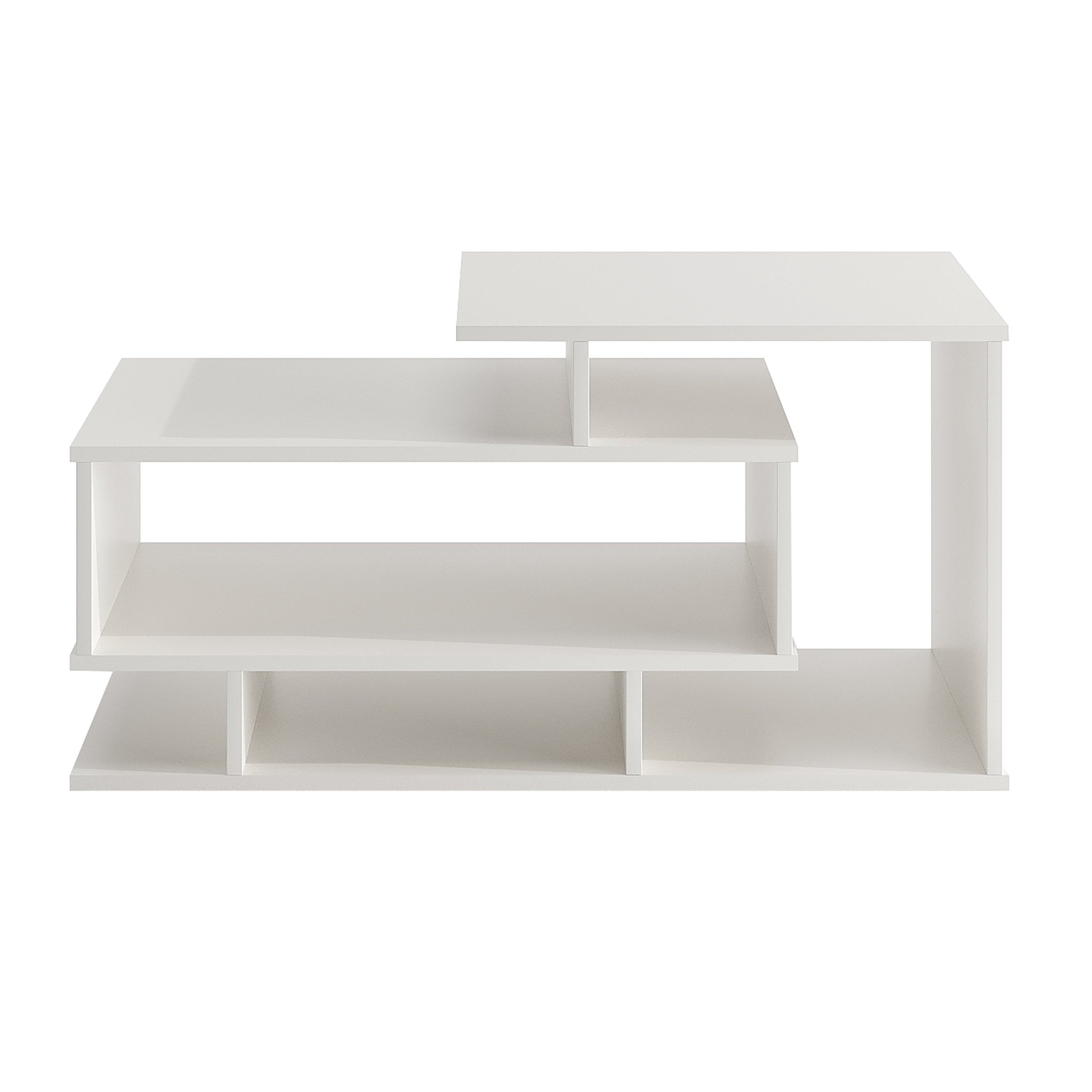 Fabelio Modern Coffee Table with Storage, Centre Table, Teapoy for Living Room