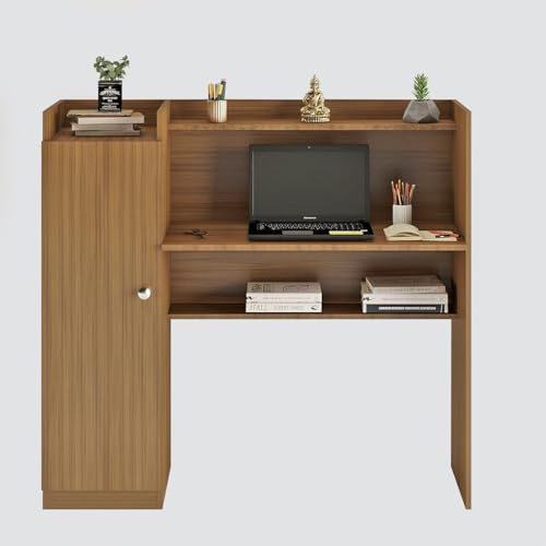 Florian Study Table, Computer Desk, WFH Office Table with Storage