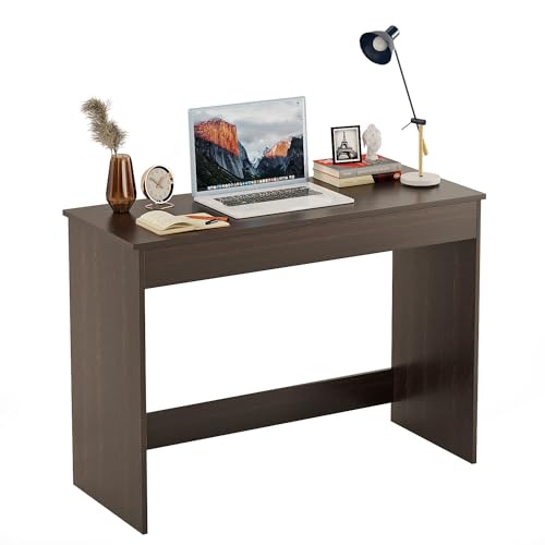 Boris Engineered Wood Study Table, Workstation, Computer, Laptop, WFH Office Desk, Gaming Table with Storage 80 x 40cm (Wenge)