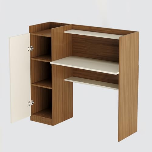 Florian Study Table, Computer Desk, WFH Office Table with Storage