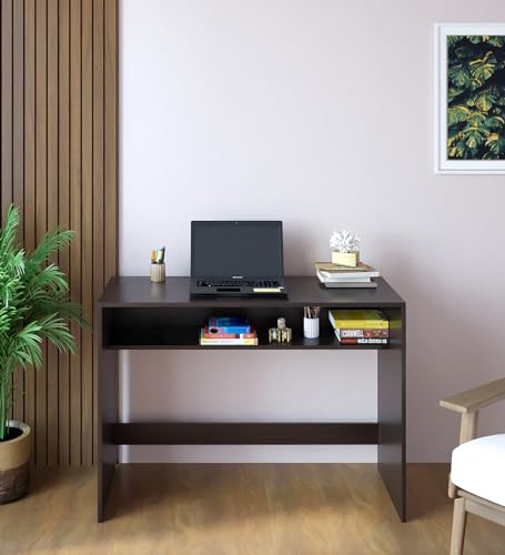 Witely Study Table, Computer Desk, WFH Office Table with Storage (103 x 40 cm)