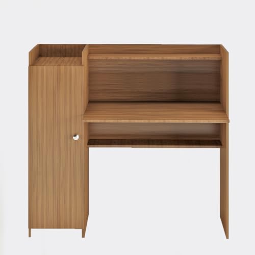 Florian Study Table, Computer Desk, WFH Office Table with Storage