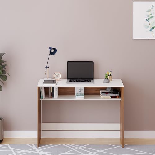 Witely Study Table, Computer Desk, WFH Office Table with Storage (80 x 40 cm)