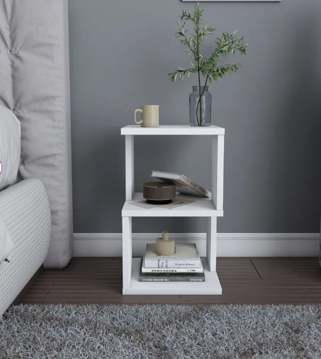Allesia Bedside Table, End & Sofa Side Small Table, Stool, Chest of Drawers for Living Room