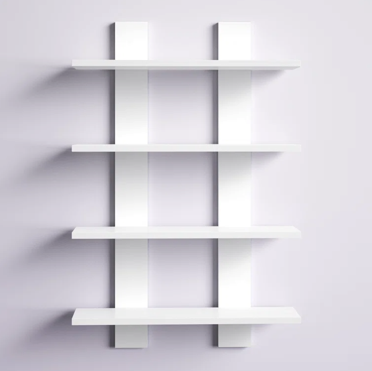 Anesha Multipurpose Wall Shelf Display Rack