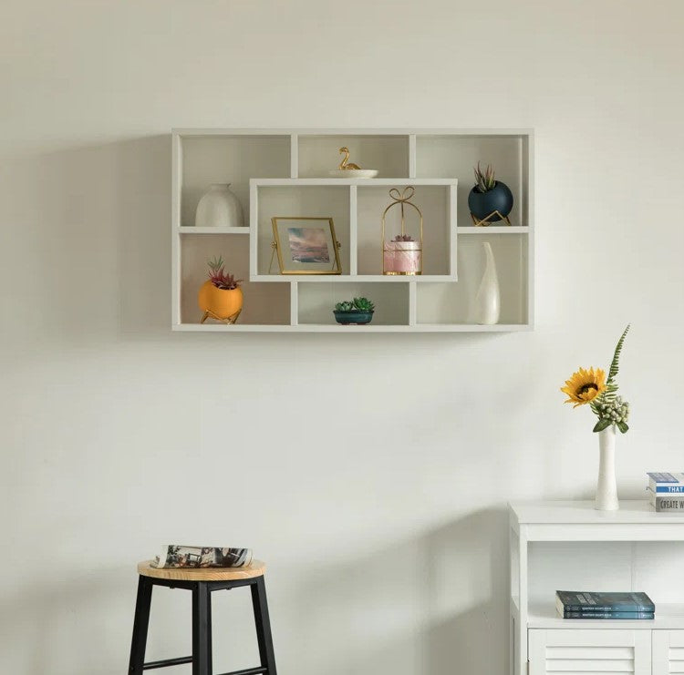 Allesia Multipurpose Wall Shelf Display Rack