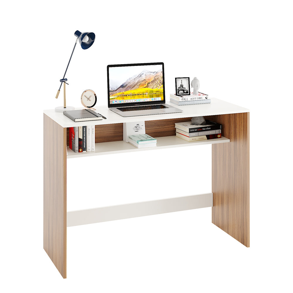 Witely Study Table, Computer Desk, WFH Office Table with Storage (103 x 40 cm)