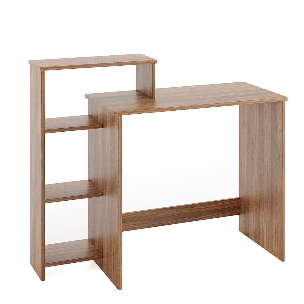 Austin Engineered Wood Study Table, Workstation, Computer, Laptop, WFH Office Desk, Gaming Table with Storage (Exotic Teak)
