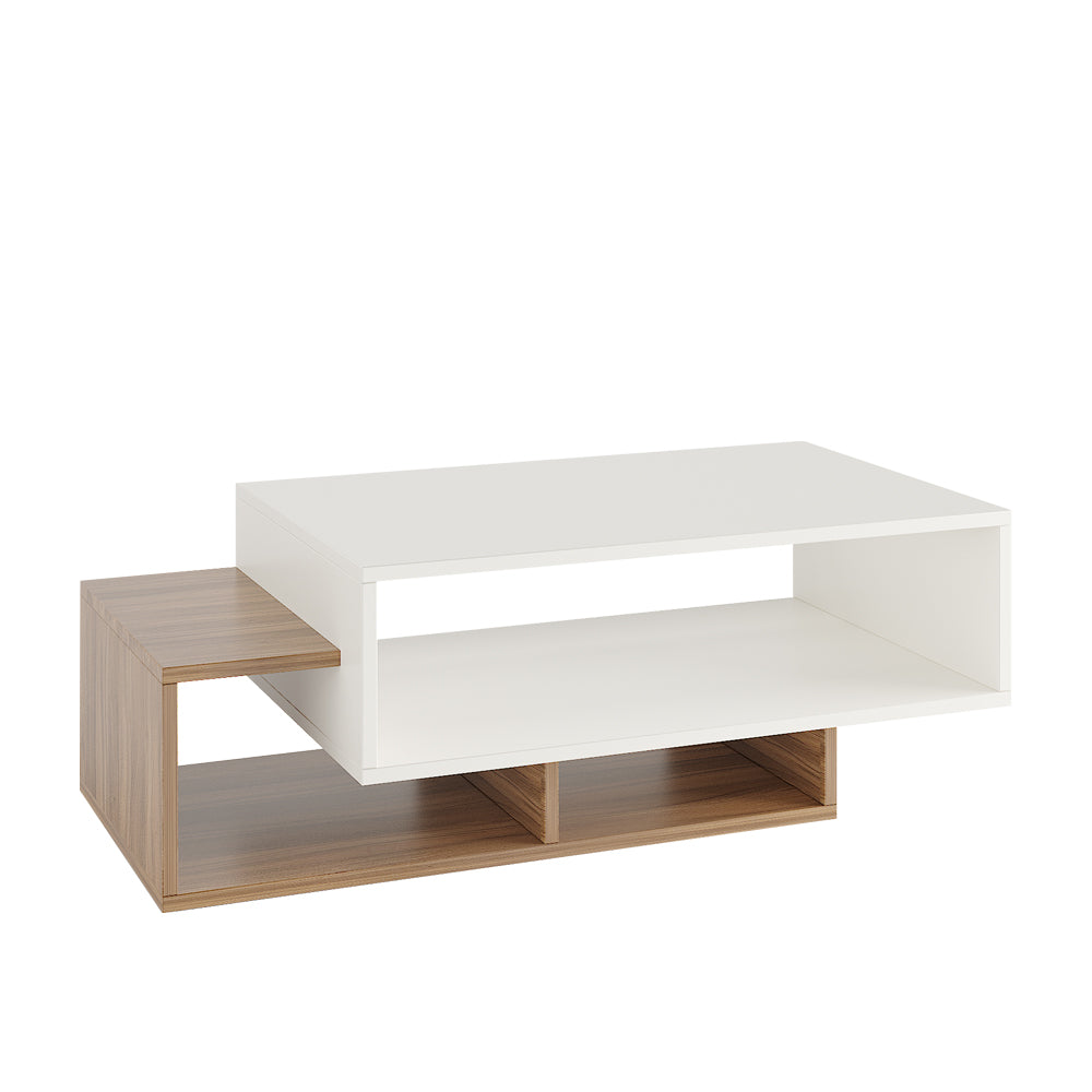 Pearson Coffee Table with Storage, Centre Table, Teapoy for Living Room