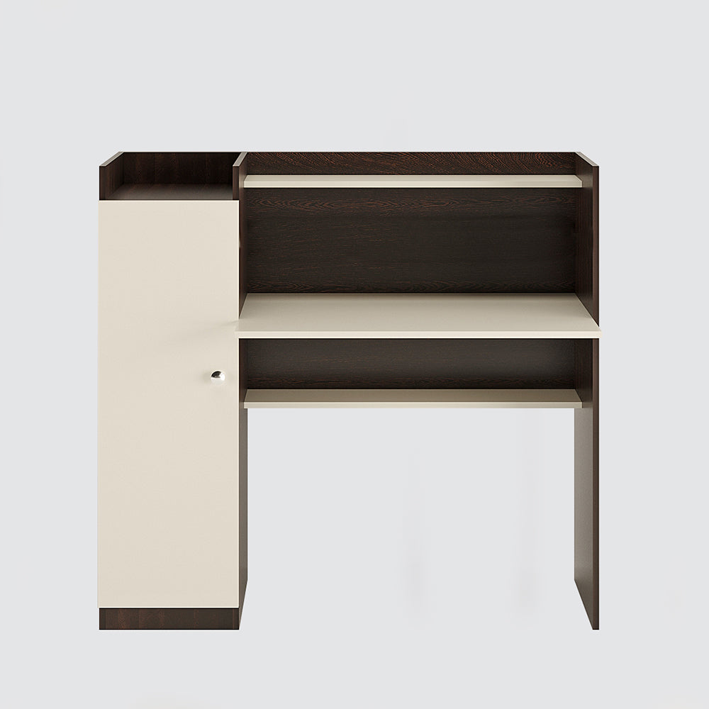 Florian Study Table, Computer Desk, WFH Office Table with Storage