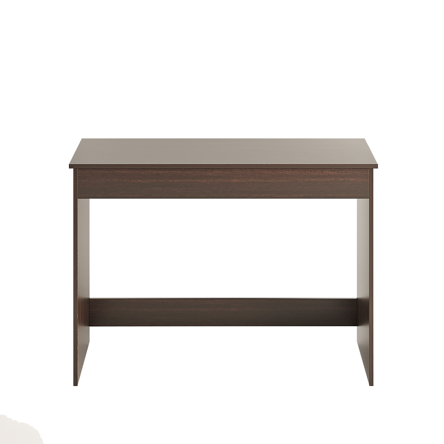 Engineered Wood Study Table, Workstation, Computer, Laptop, WFH Office Desk, Gaming Table with Storage 103 x 40cm (Wenge)