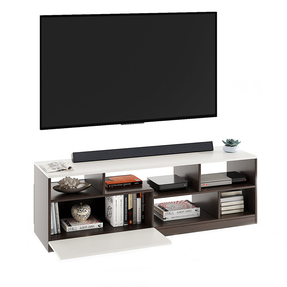 Dubbliss Tv Entertainment Unit, Cabinet, Showcase, Stand For 55 Inch TV