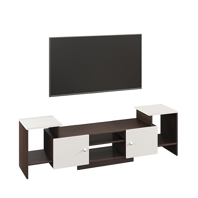 TV Cabinet with Shelves & Doors (Wenge)