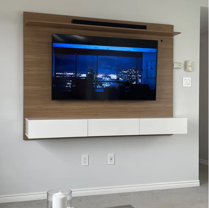 Laminor Tv Entertainment Unit, Cabinet, Showcase, Stand 55 Inch TV