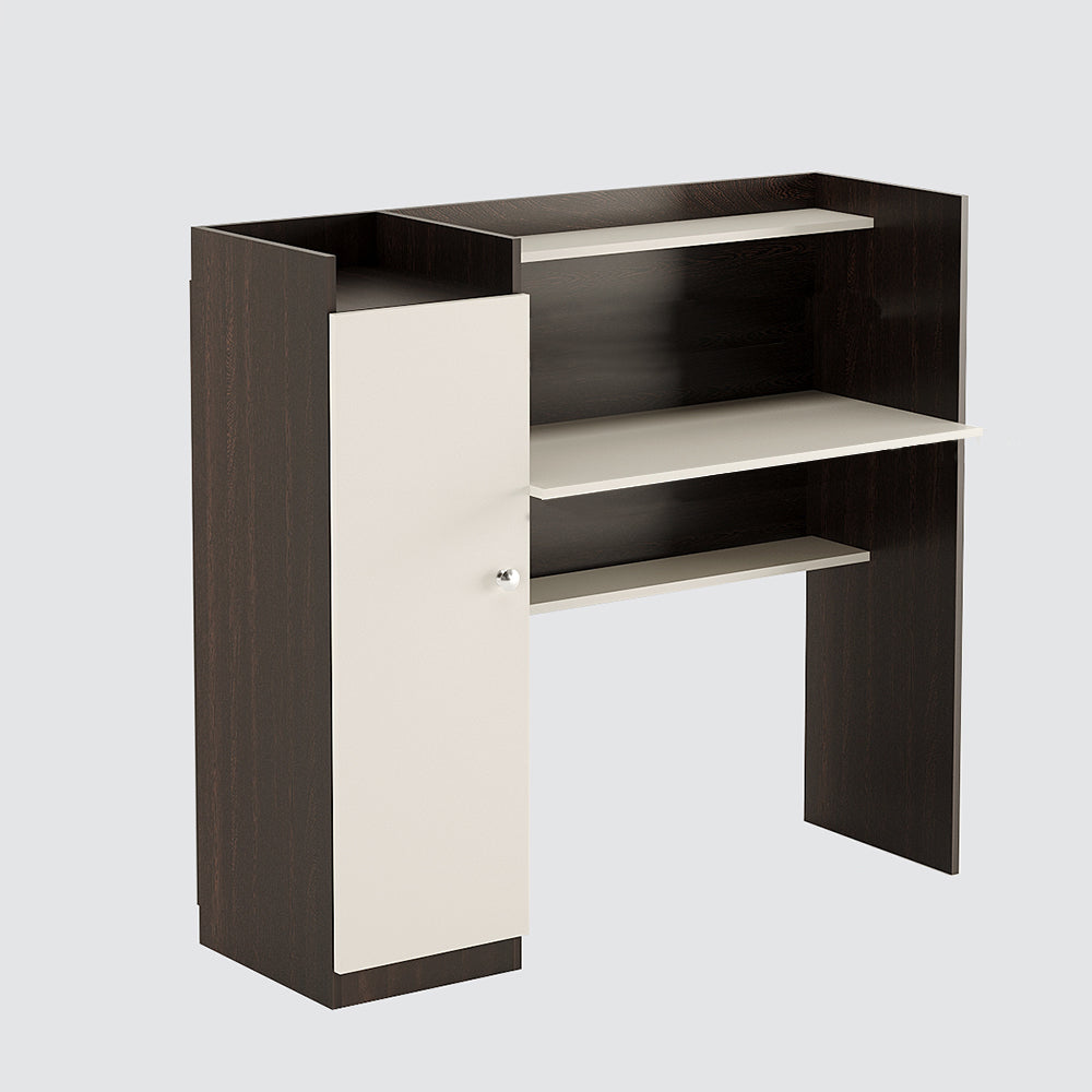 Florian Study Table, Computer Desk, WFH Office Table with Storage