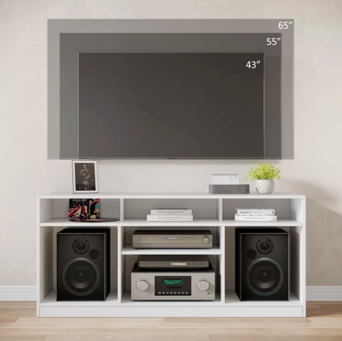 Daylinn Tv Entertainment Unit, Cabinet, Showcase, Stand For 55 Inch TV