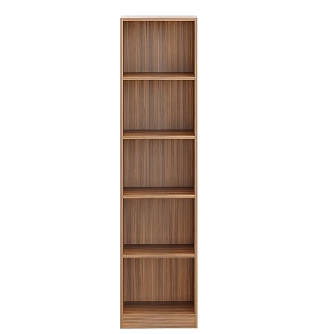 Compact Space-Saving Modern Rack 160x40x25 cm (Exotic Teak)
