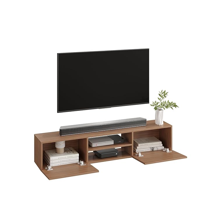 TV Stand with Doors (White) (Copy)