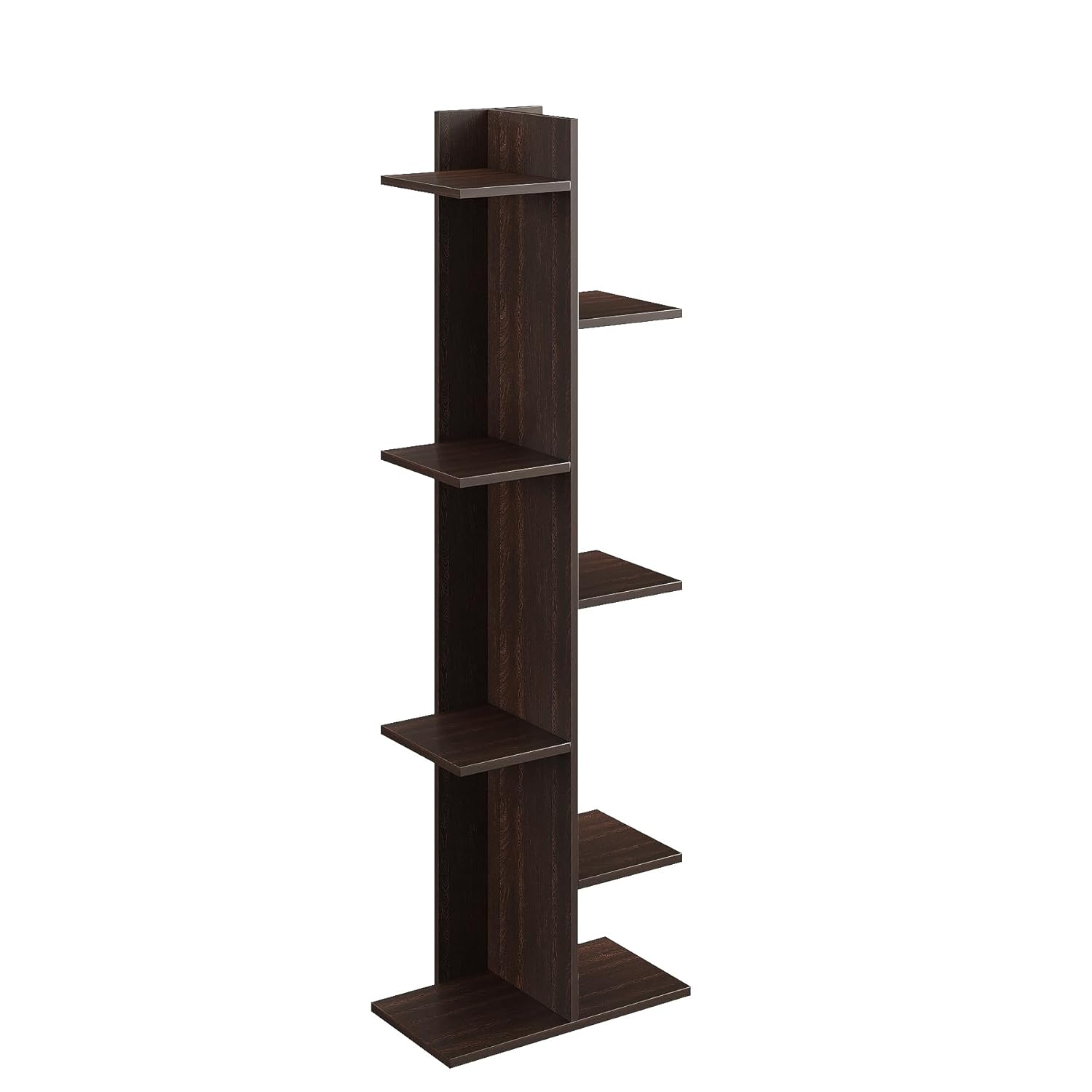 Engineered Wood Storage Shelf for Living Room, Bedroom & Office – (140 x 40 x 23 cm) (Wenge)